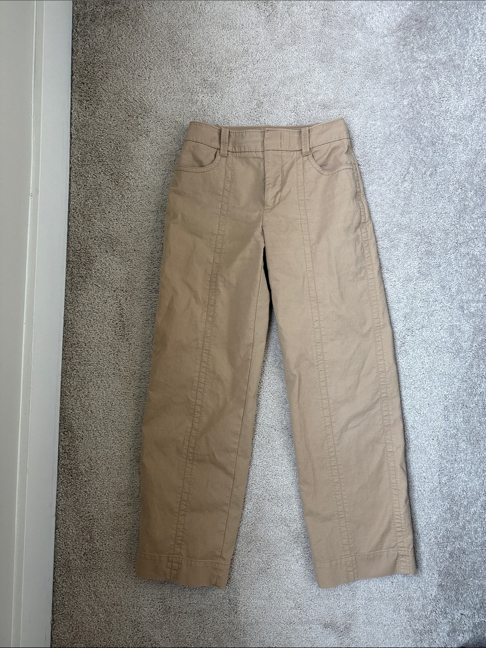 Vince Tan Wide Leg Pants